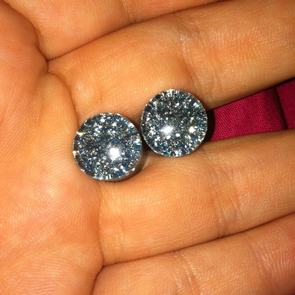 7/16 blue glitter plugs