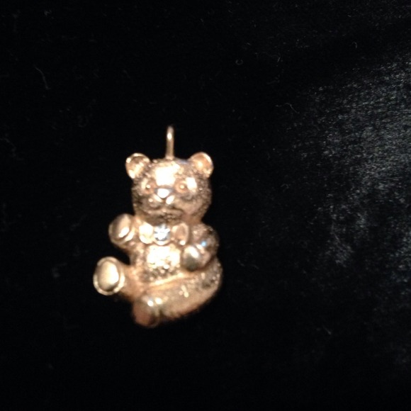 Very Small Teddy Bear Charm