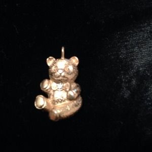 Very Small Teddy Bear Charm