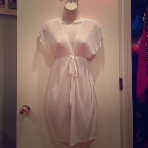 White see through cover up