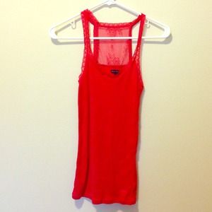 🚫TRADED🚫 AE Hot pink racerback tank