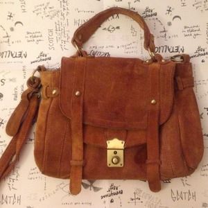 Topshop slouch suede bag!