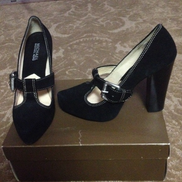 Michael Kors chunky heel