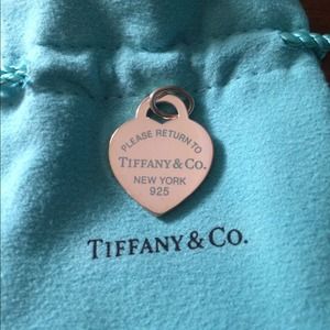 Tiffany charm and Tiffany necklace