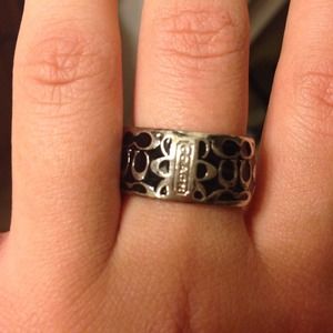 Authentic coach ring