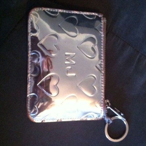 Marc Jacobs metallic change purse