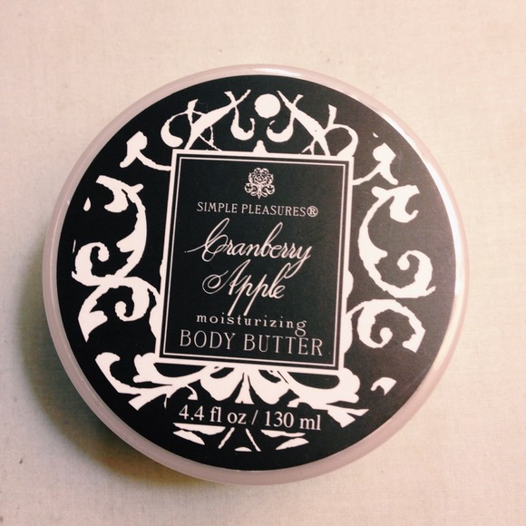 Cranberry apple body butter