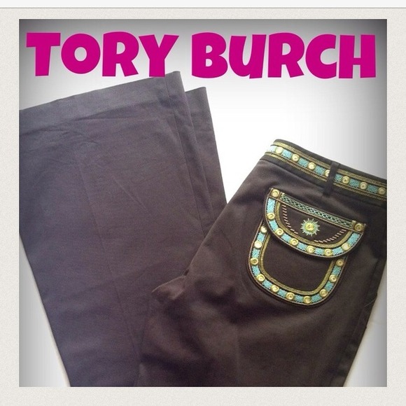 Tory Burch embellished pants
