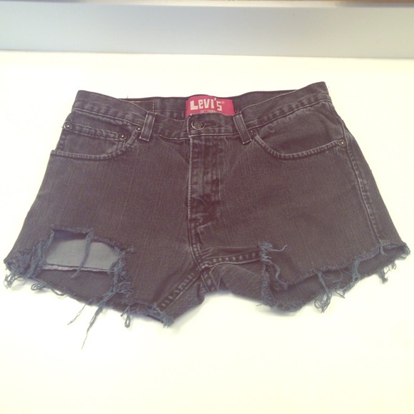 Red Tab vintage Levi's cutoffs