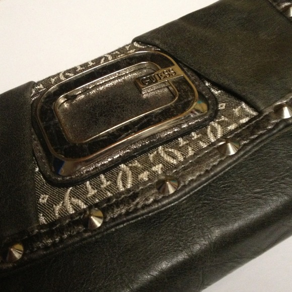 Metallic Guess Wallet