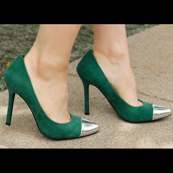 Women's Mossimo® Viveca Blingy Heel - Emerald