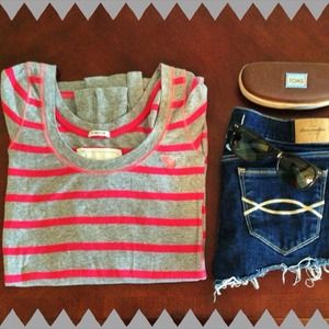 🌸Abercrombie Striped Long-Sleeve🌸