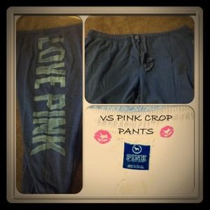 VS PINK CROP SWEATS