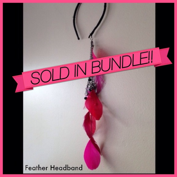 SOLD! Feather Headband!