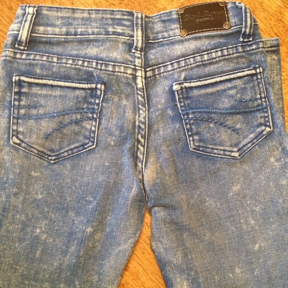 Red Rivet Jeans - Picture 2 of 2