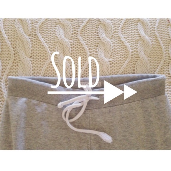 Cozy sweats.