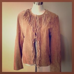 Adler genuine leather suede jacket