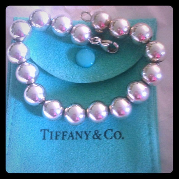 Tiffany bracelet.  Trade me for the right size!