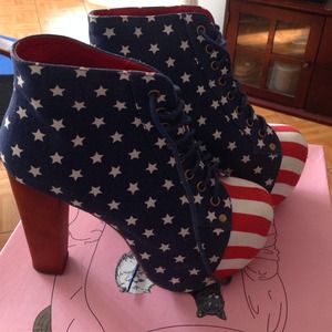 Jeffrey Campbell American Lita Platform Boot