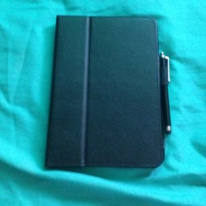 iPad mini leather cover + stylus‼️PRICE DROP‼️