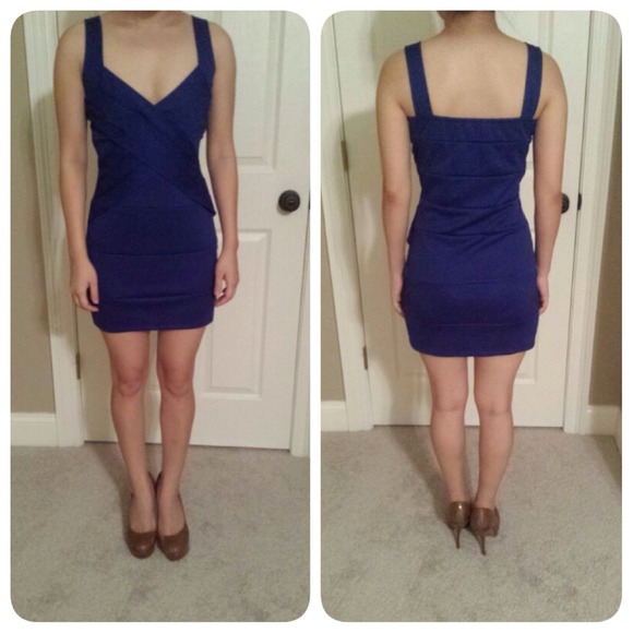 Blue dress