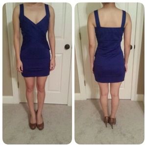 Blue dress