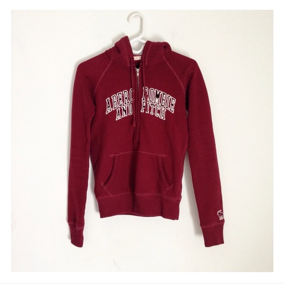 Vintage Abercrombie and Fitch maroon sweater