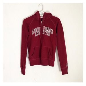 Vintage Abercrombie and Fitch maroon sweater
