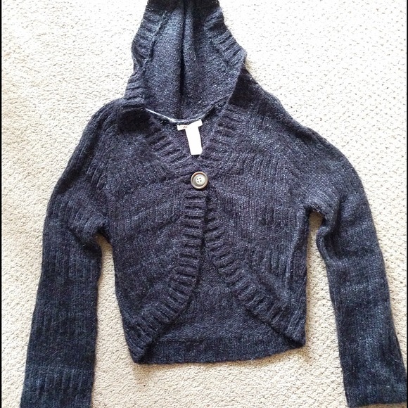 🍁🍂Reduced | NWOT Tulle Charcoal Sweater🍂🍁