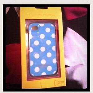 Kate spade polka dot iPhone 4/4s case