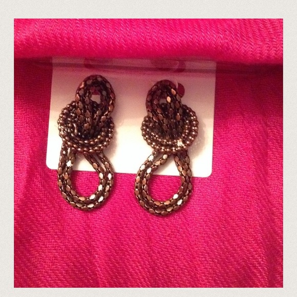 Rope earrings ❤️SOLD❤️ - Picture 2 of 2