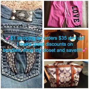 $1.00 shipping on orders $35 and up