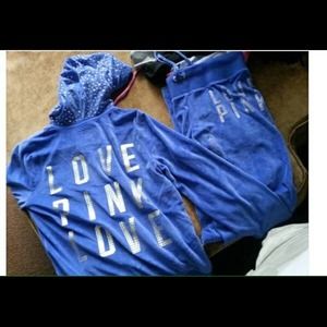 ❤️🎈Traded💗👍😊Victoria Secret Velour Track Suit