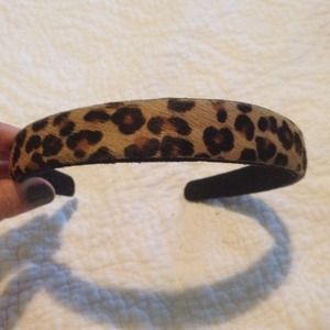 Leopard headband
