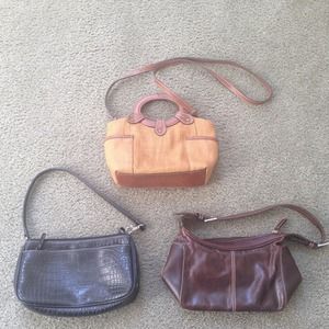 Hand bag bundle.