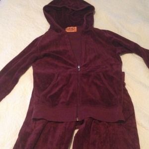 Juicy couture track suit