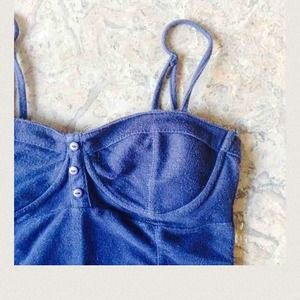 Navy blue corset style top and 5 other items:)