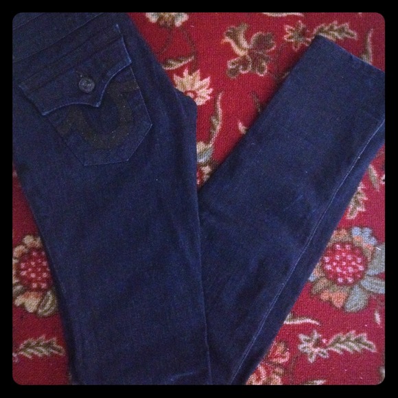 LIKE NEW TR beaded detail Jeans