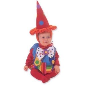 One of a kind infant clown costume