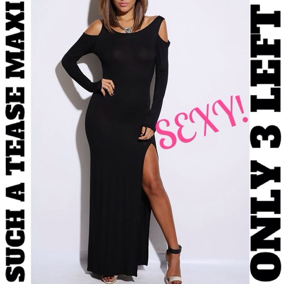 Dresses & Skirts - 🔱HIGH SLIT MAXI $1 SHIPPING TIL SUN ONLY 3 LEFT🔱