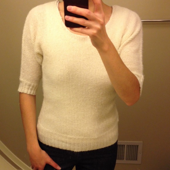 Cream Colored Sweater - Picture 1 of 3
