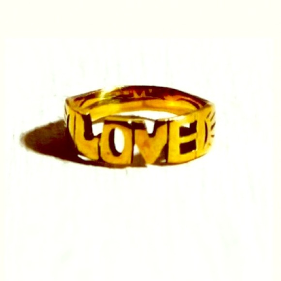 Jens pirate booty "love" ring