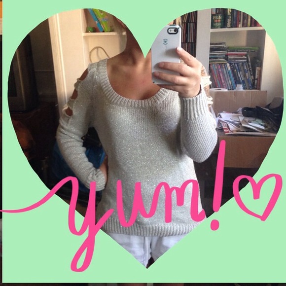 Sweaters - Cut Out Sweater