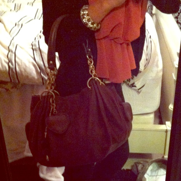 Juicy Couture brown leather purse