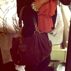 Juicy Couture brown leather purse