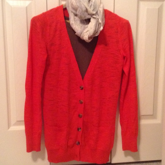 Great color cardigan!