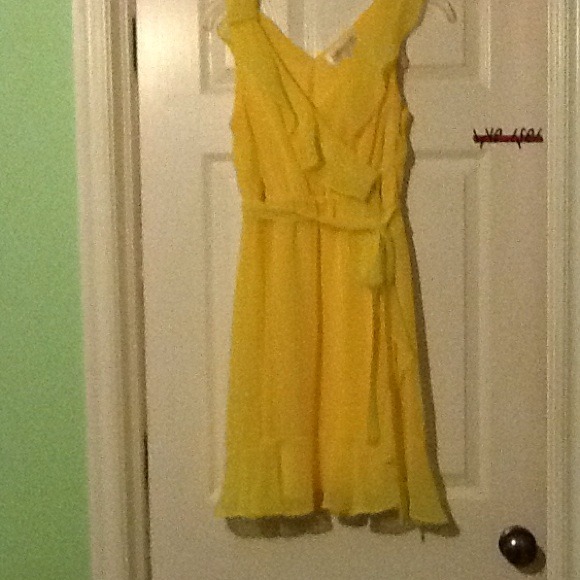 Yellow dress