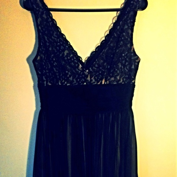 Black lace dress only worn once
