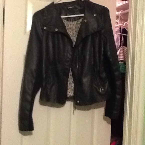 Real leather jacket