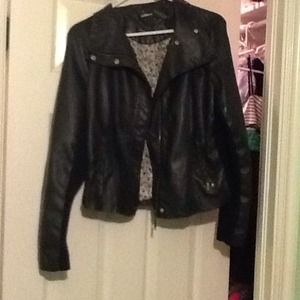 Real leather jacket